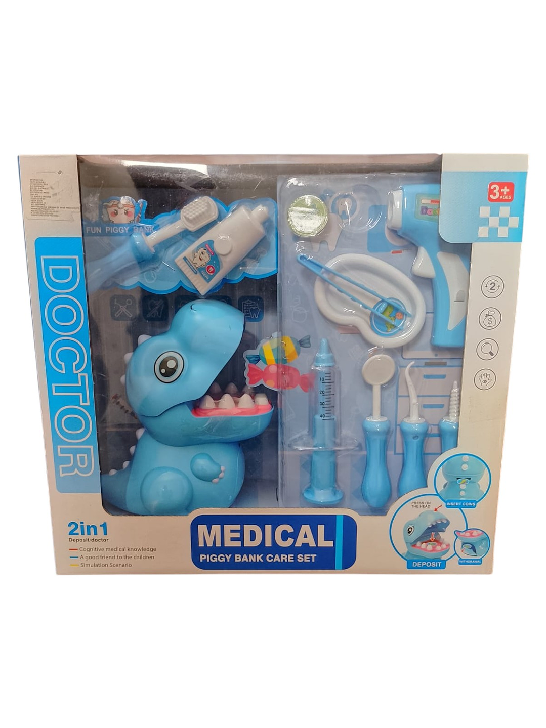 Dinosaurio dentista/alcancía grande 6