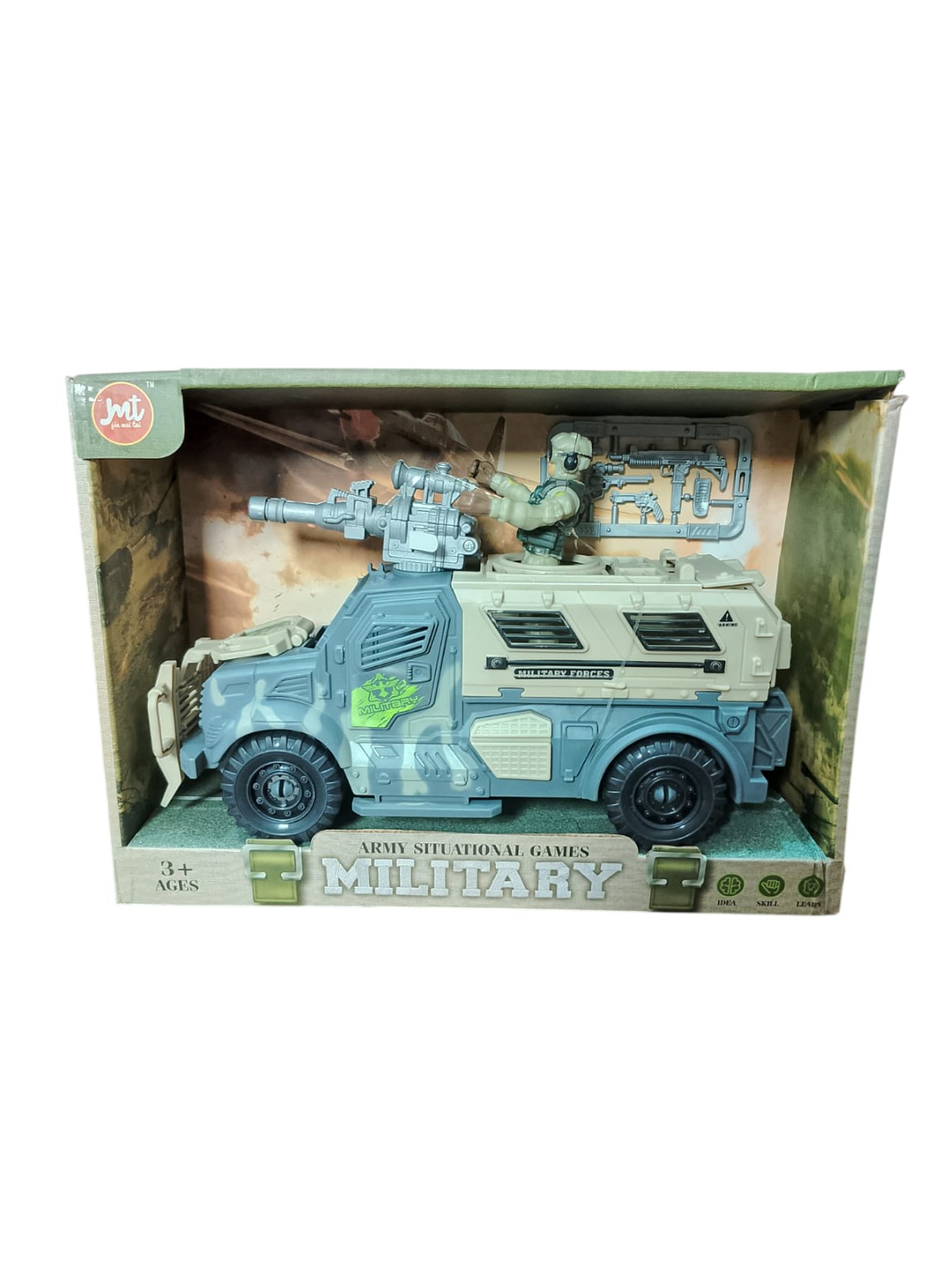 Carro Militar con soldado 1