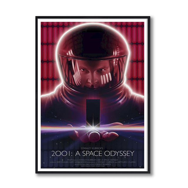 Quadro cineposter neon 2001  1