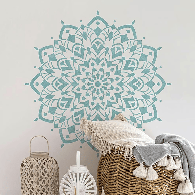 Stencil mandala Cratividade 1