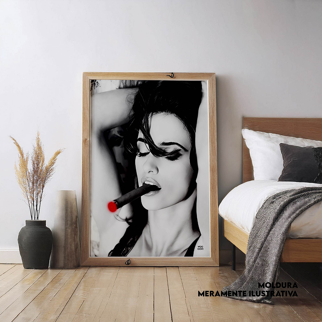 Quadro decorativo neon penélope 1