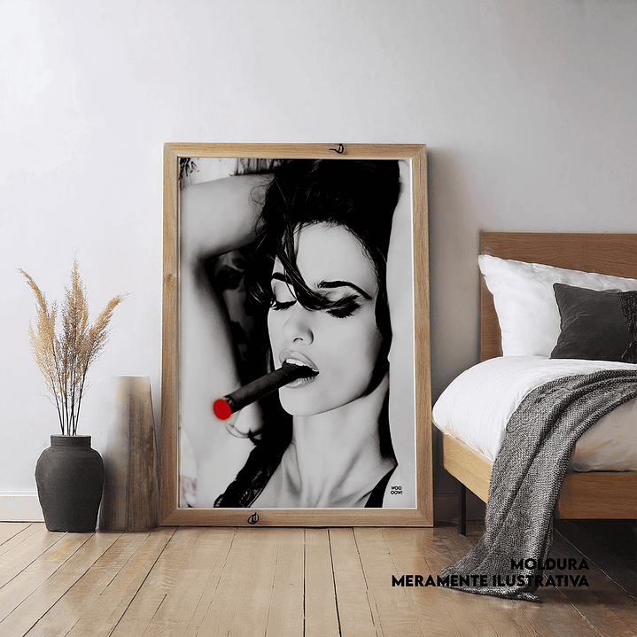 Quadro decorativo neon penélope 1