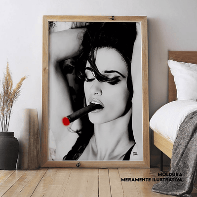 Quadro decorativo neon penélope