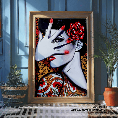 Quadro decorativo neon sevilha