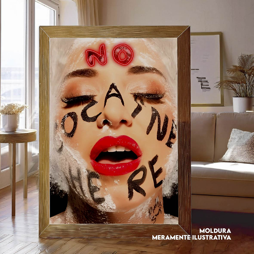 Quadro decorativo neon coke 1