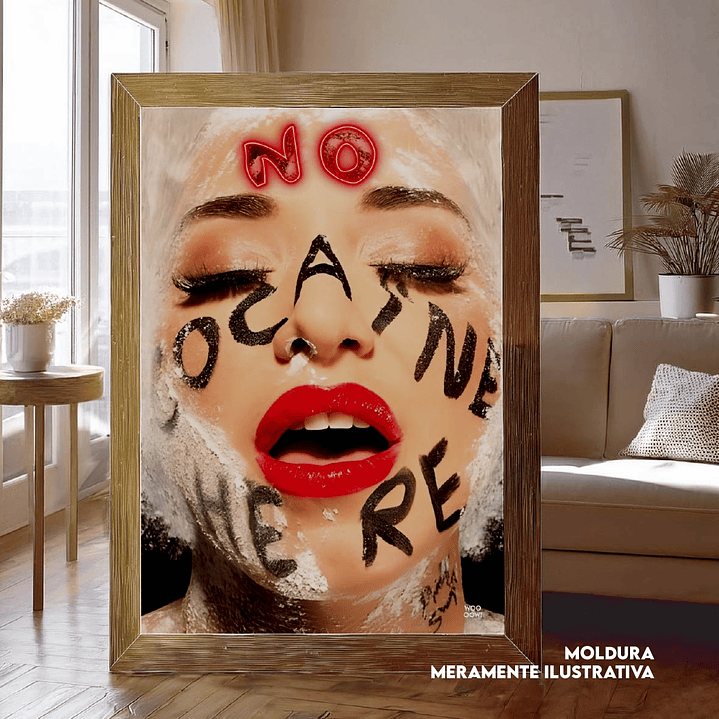 Quadro decorativo neon coke 1