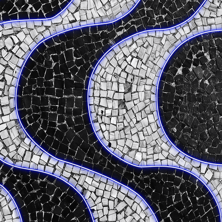 Quadro decorativo neon ipanema 6