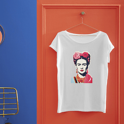 T-shirt woooow Frida Kahlo