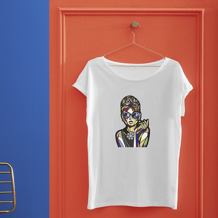 T-shirt woooow mulher vetor 1