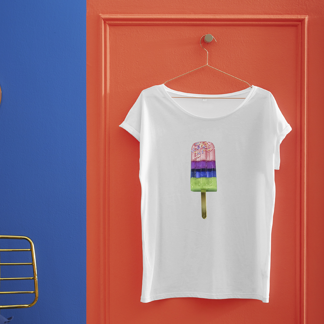 T-shirt woooow picolé 1 1