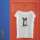 T-shirt woooow mulher bunny - Thumbnail 1