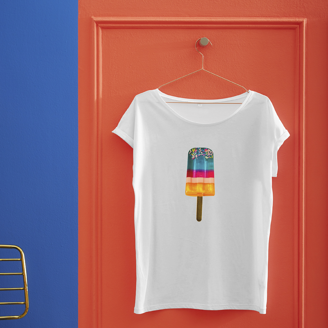 T-shirt woooow picolé 2 1