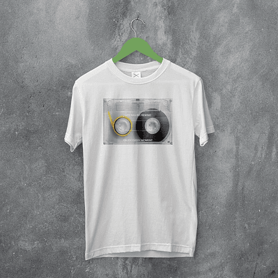 T-shirt woooow cassete