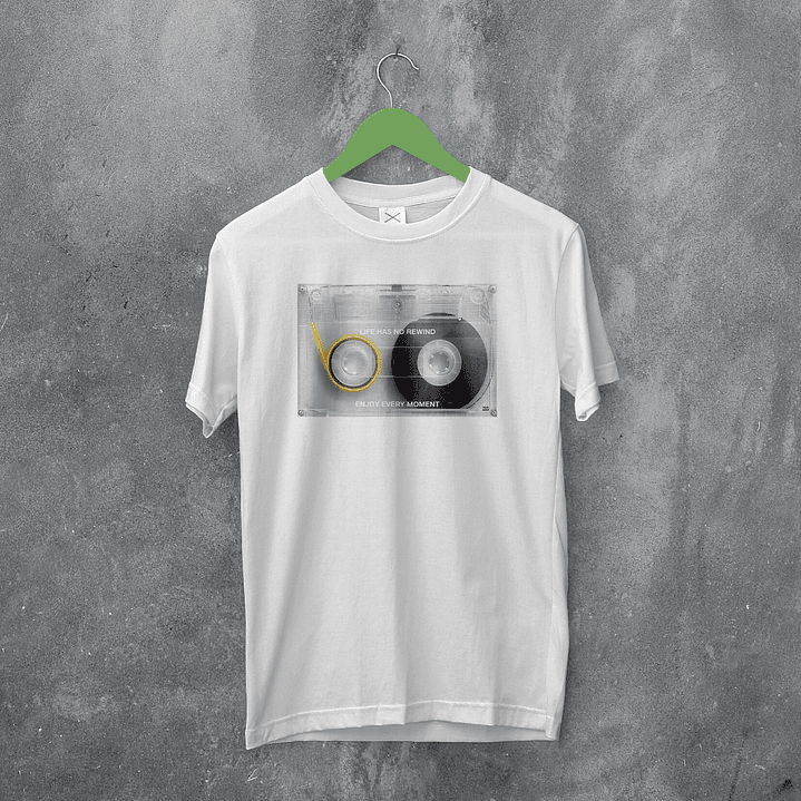 T-shirt woooow cassete 1