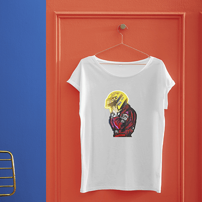 T-shirt woooow Ayrton Senna