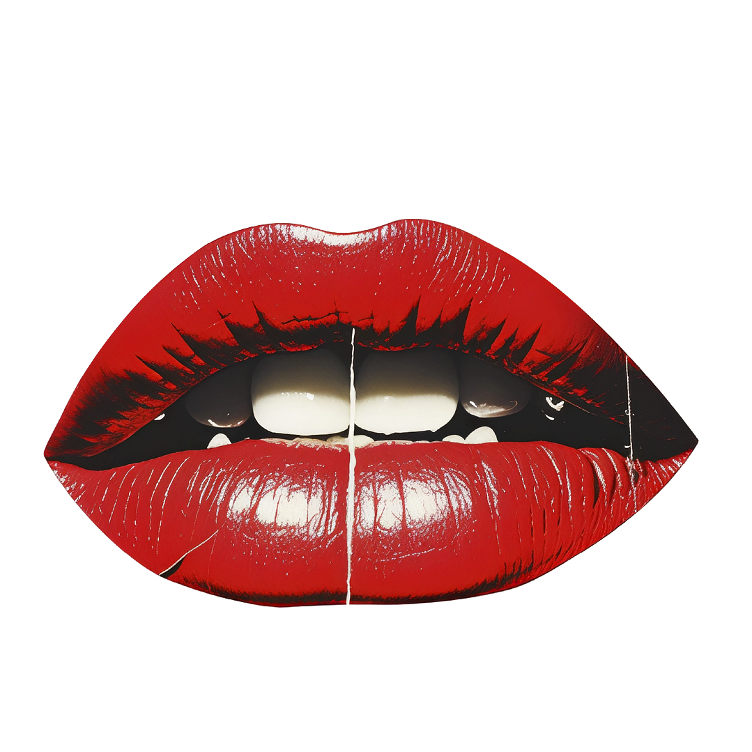 T-shirt woooow lábios 2