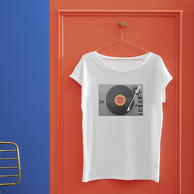 T-shirt woooow Gira discos