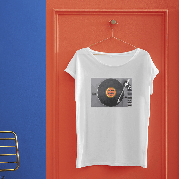 T-shirt woooow Gira discos 1