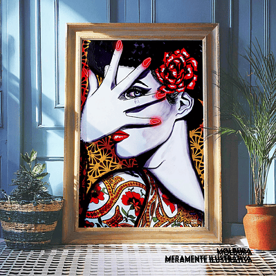 Quadro decorativo neon sevilha