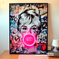 Quadro decorativo neon brigitte bardot - Thumbnail 1