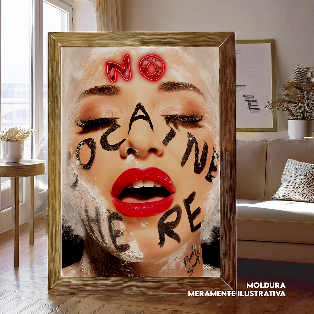 Quadro decorativo neon coke 1