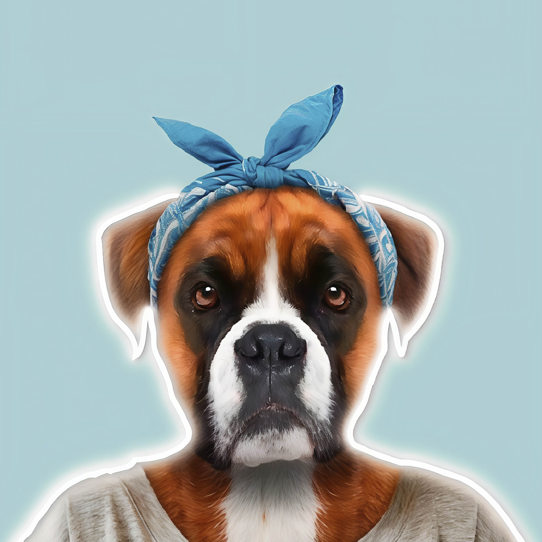 Quadro decorativo neon boxer 2