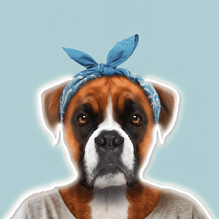 Quadro decorativo neon boxer 2