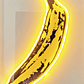 Quadro decorativo neon banana - Thumbnail 2