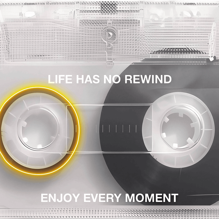 Quadro decorativo neon cassete 2