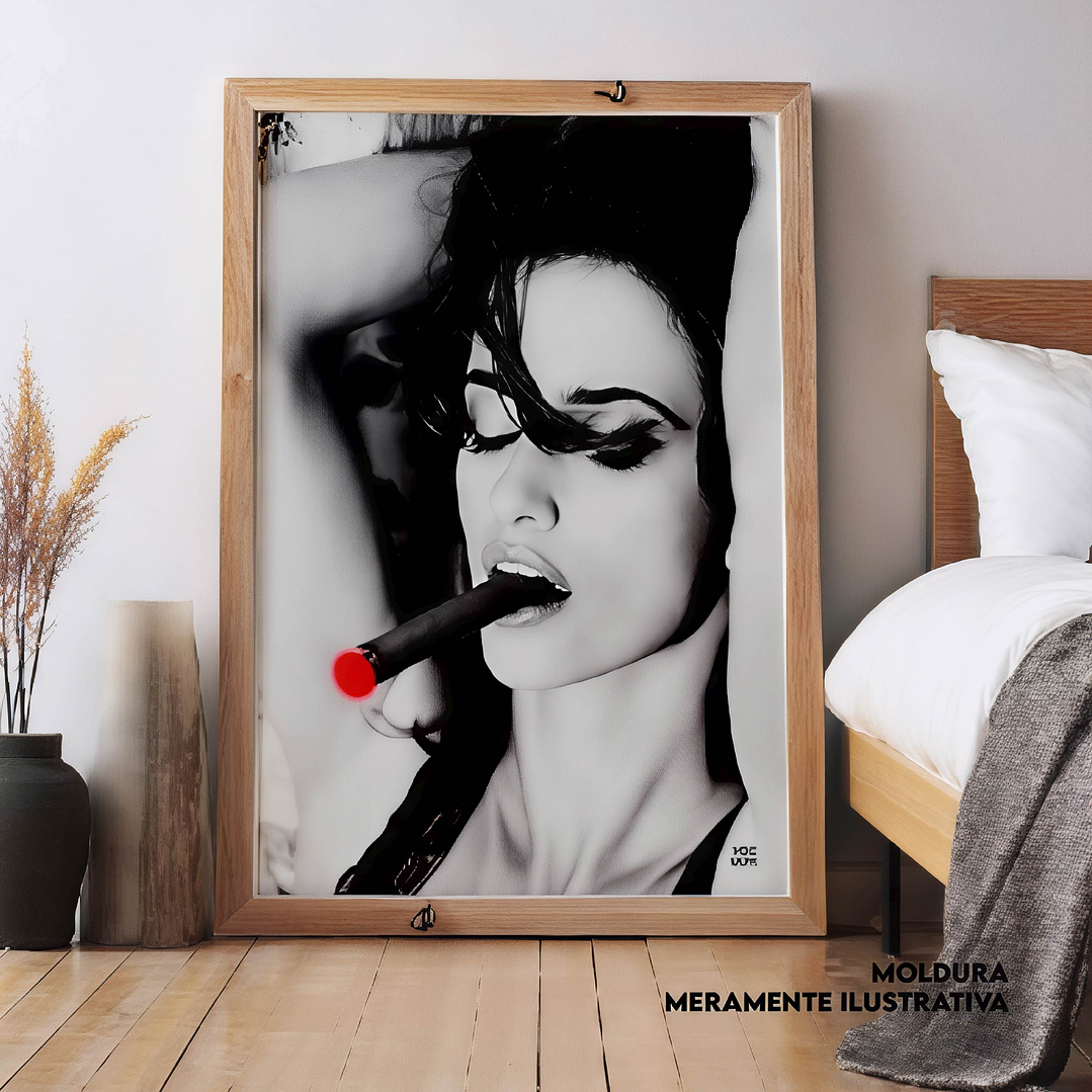 Quadro decorativo neon penélope 1