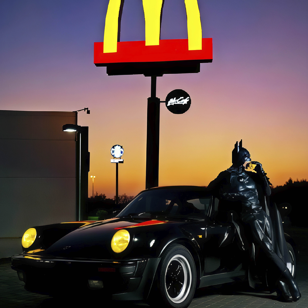 Placa decorativa sem neon Batman 2