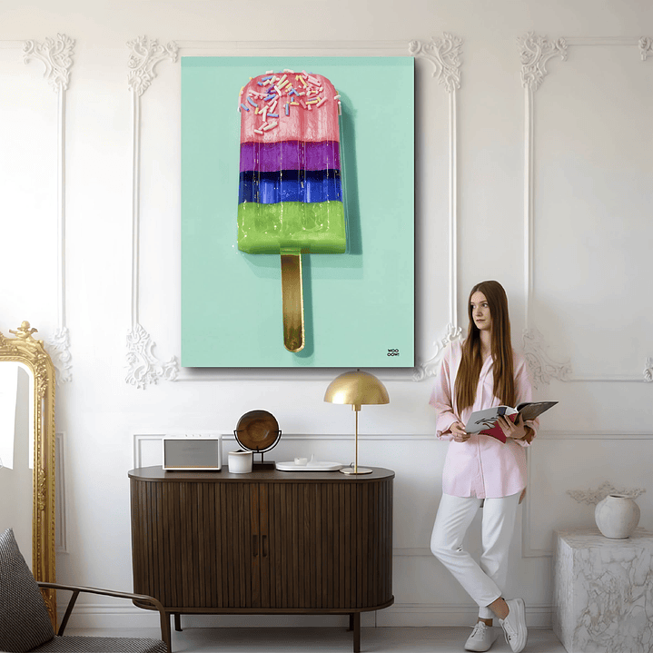 Placa decorativa sem neon picolé 1