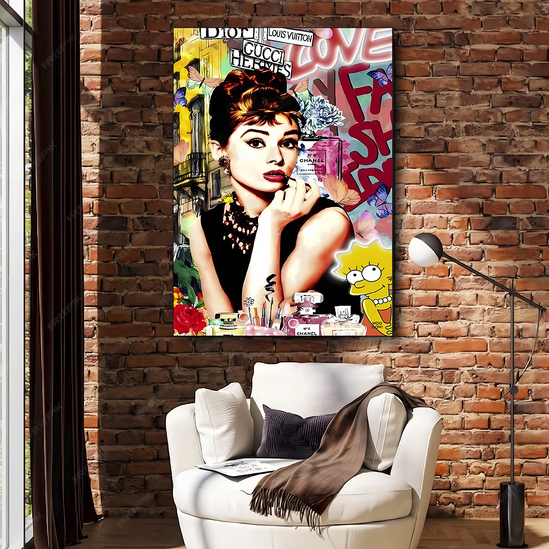 Placa decorativa sem neon maggie simpson 1