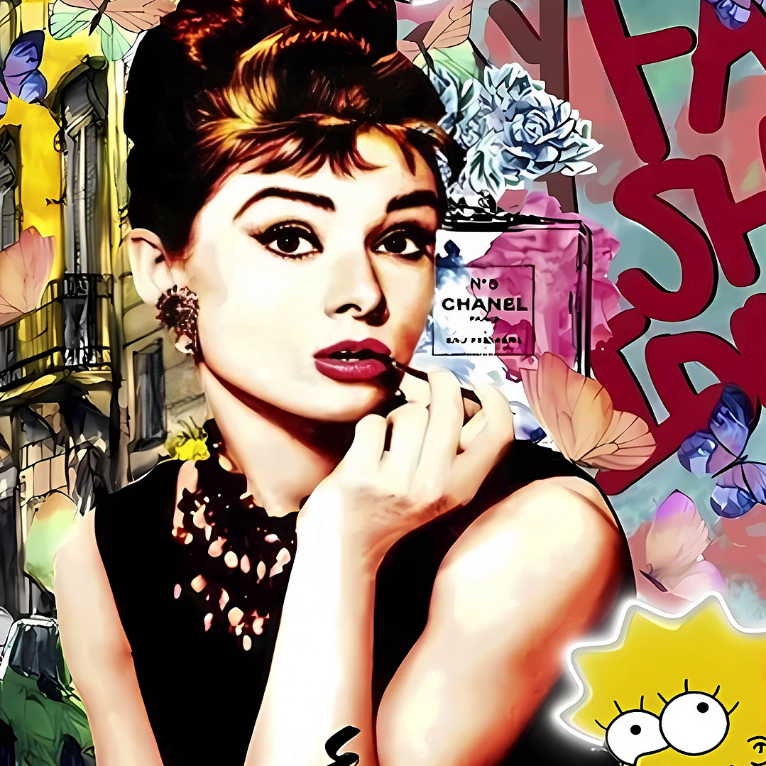 Placa decorativa sem neon maggie simpson 2