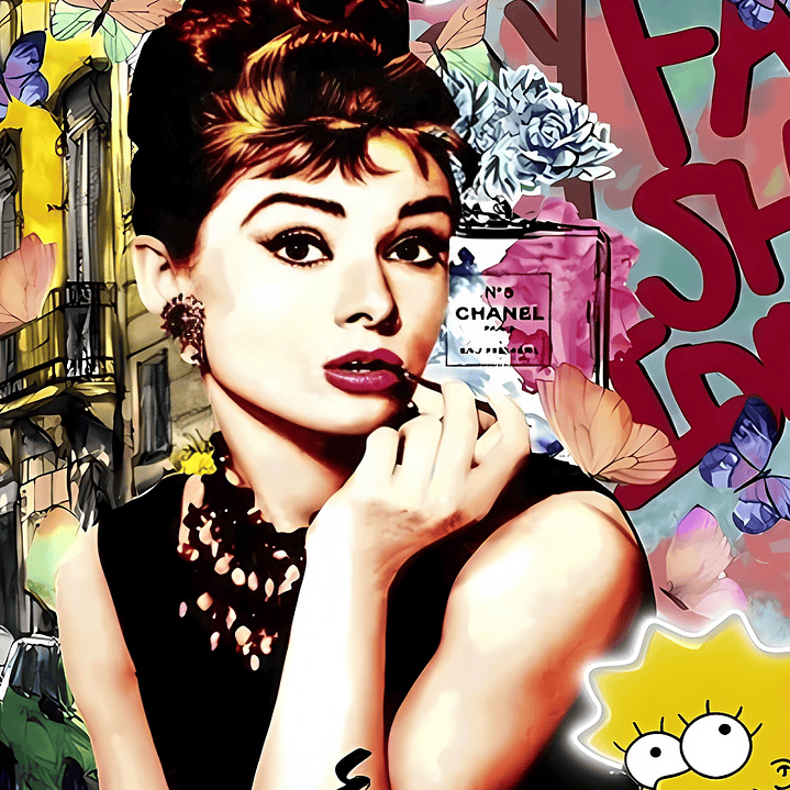 Placa decorativa sem neon maggie simpson 2