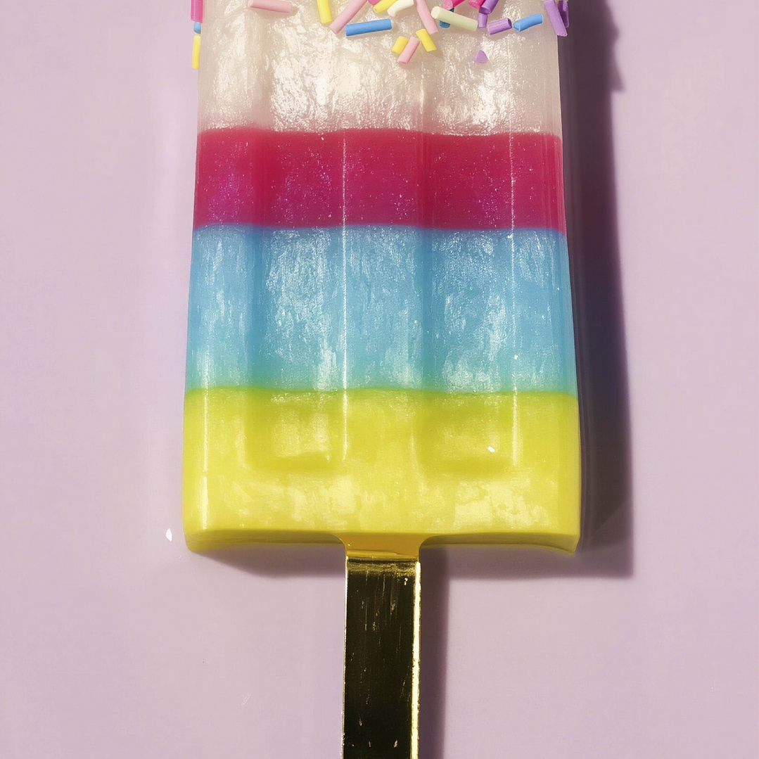 Placa decorativa sem neon picolé 3 2