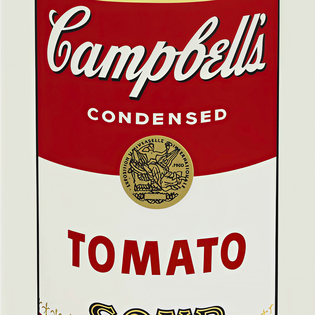 Placa decorativa sem neon campbell´s 2