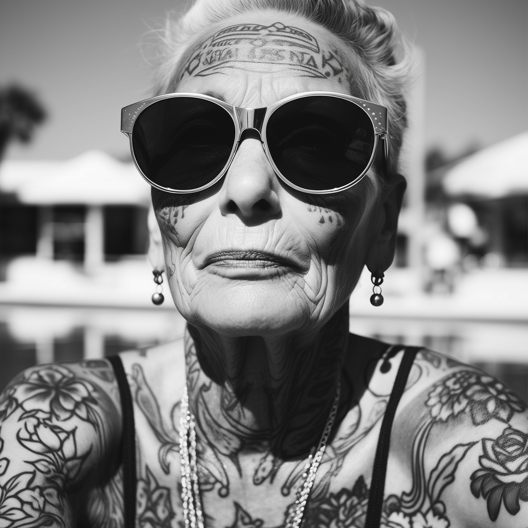 Placa decorativa sem neon vintage women 2