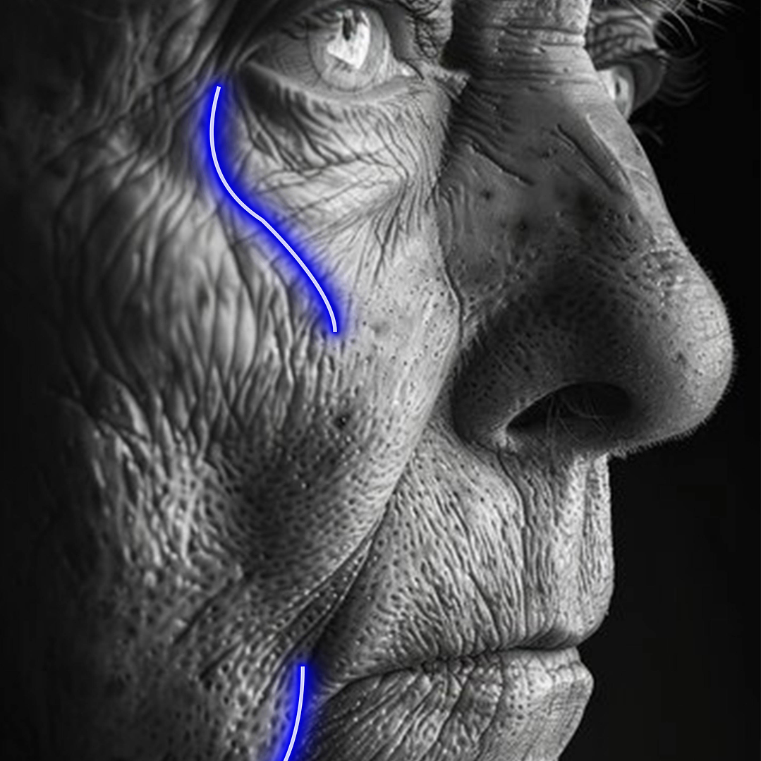 Quadro decorativo neon homem 2