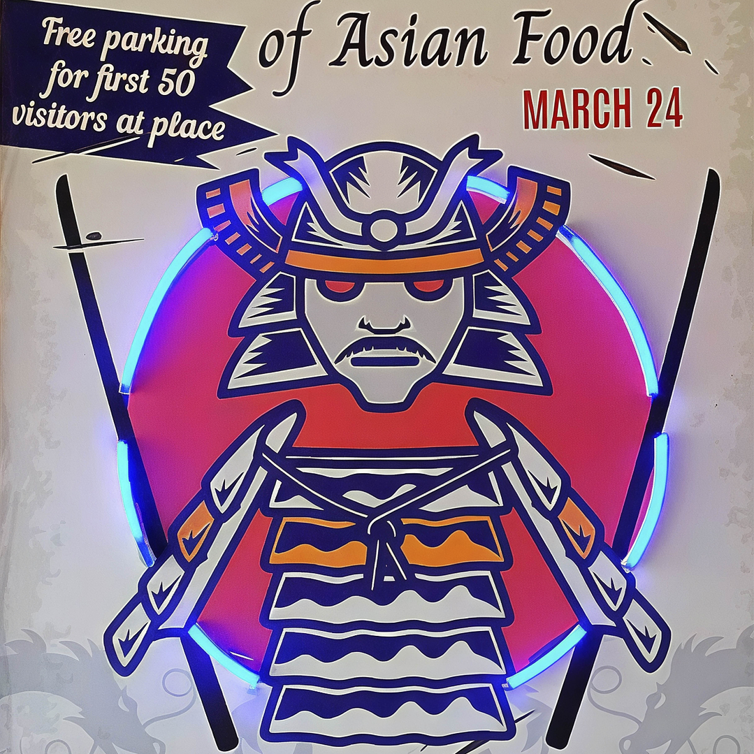 Quadro decorativo neon japão 2 2