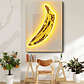 Placa decorativa sem neon banana - Thumbnail 1