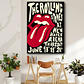 Placa decorativa sem neon rolling stones - Thumbnail 1