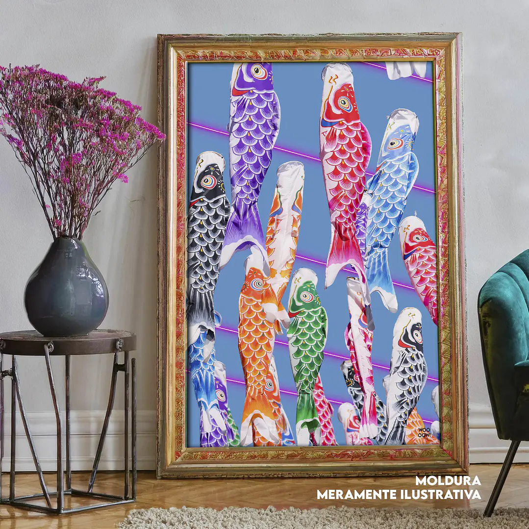 Quadro decorativo fish 1