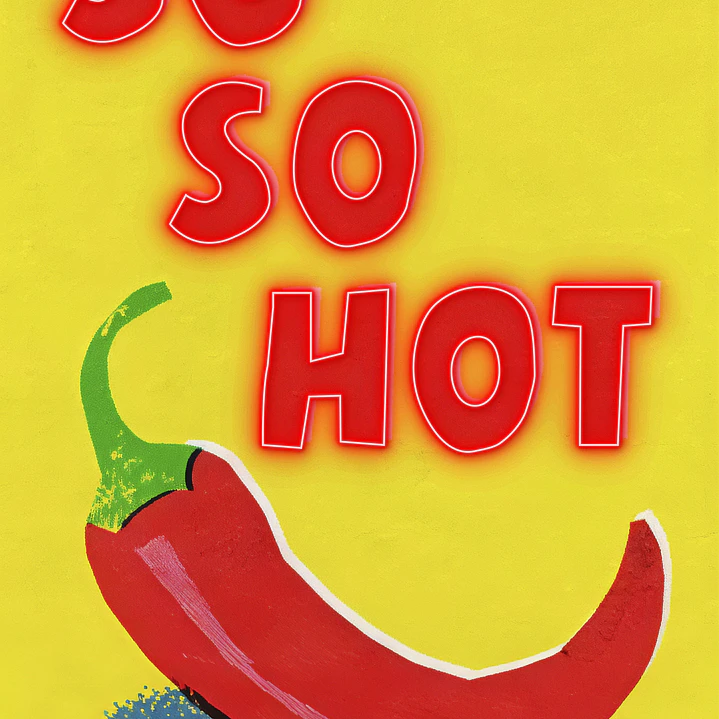 Quadro decorativo so hot 2