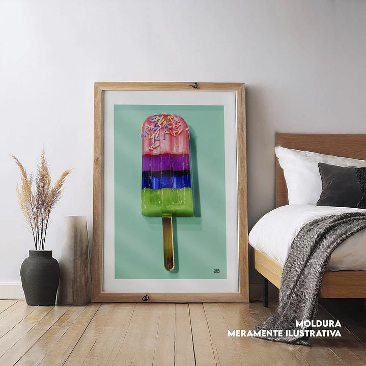 Quadro decorativo gelado 1 1