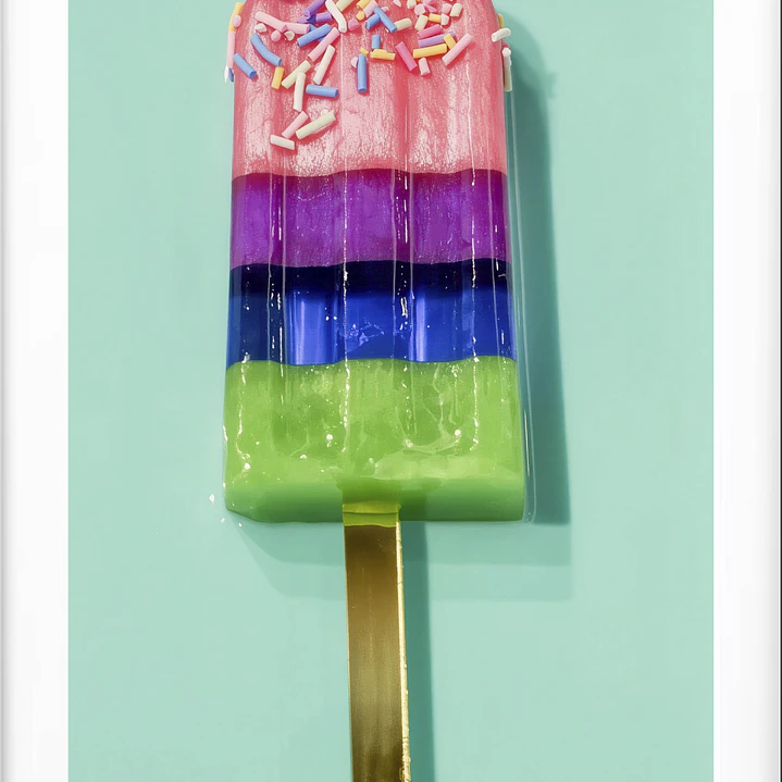 Quadro decorativo gelado 1 2