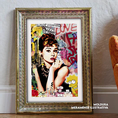 Quadro decorativo love