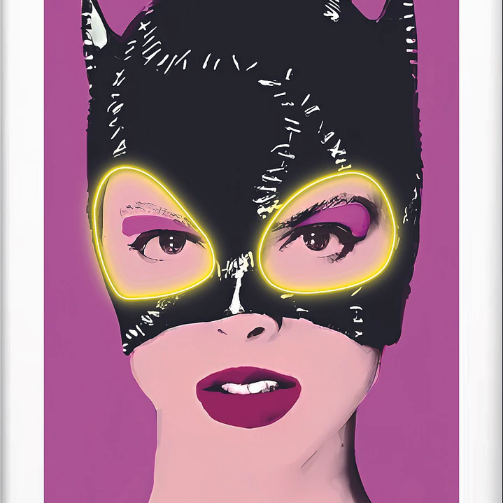 Quadro decorativo cat women 2