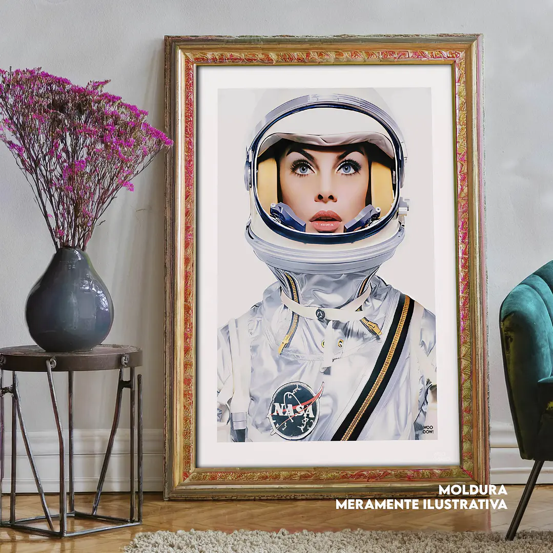 Quadro decorativo Space wWomen 1