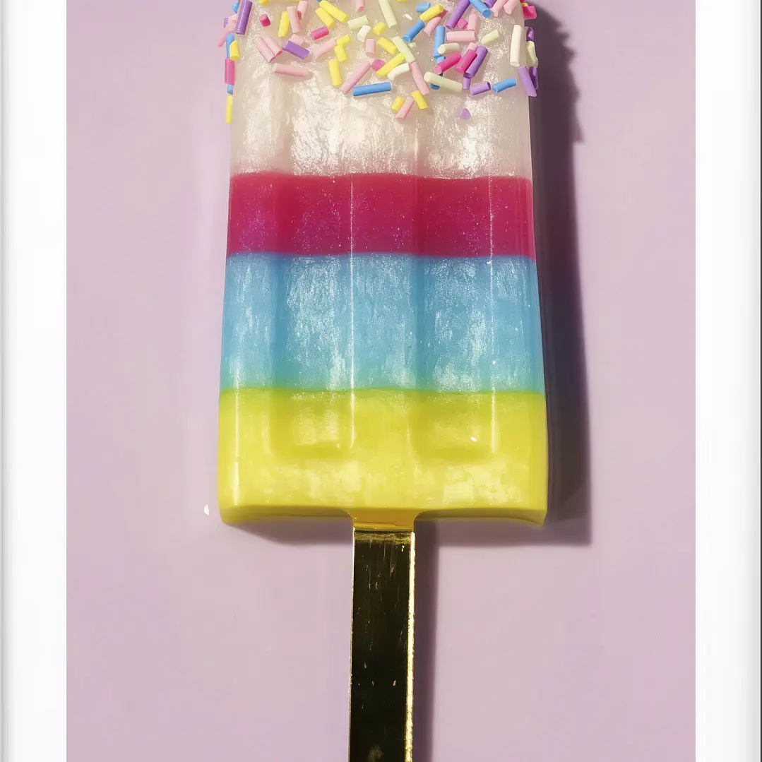 Quadro decorativo gelado 3 2